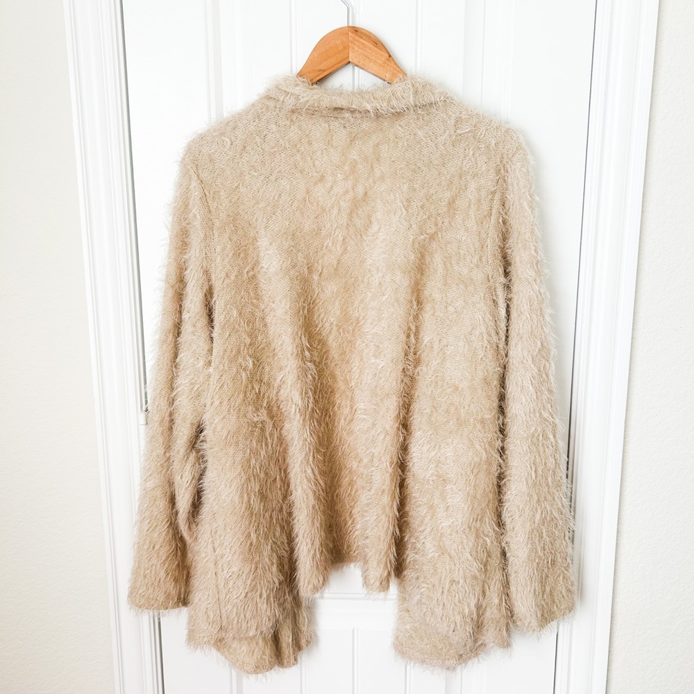Colleen Lopez Fuzzy Cream Sweater - Picture 2 of 2